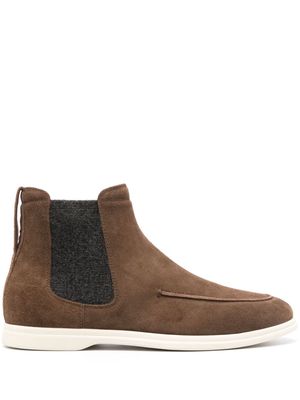 Henderson Baracco 20mm suede ankle boots - Brown