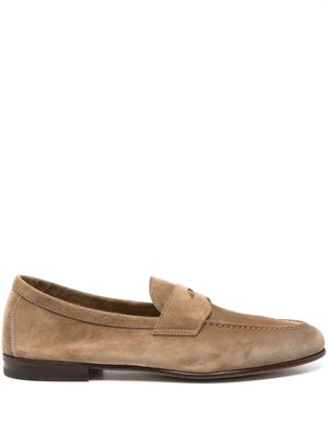 Henderson Baracco 74400.S.3 suede loafers - Neutrals