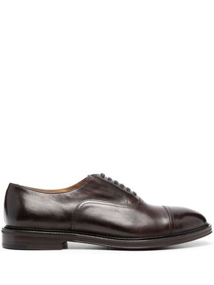 Henderson Baracco almond-toe lace-up oxford shoes - Brown