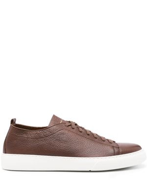 Henderson Baracco Byron leather sneakers - Brown