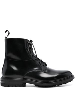 Henderson Baracco lace-up leather boots - Black