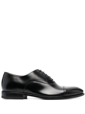 Henderson Baracco leather Oxford shoes - Black