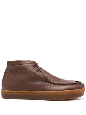 Henderson Baracco Miguel leather ankle boots - Brown