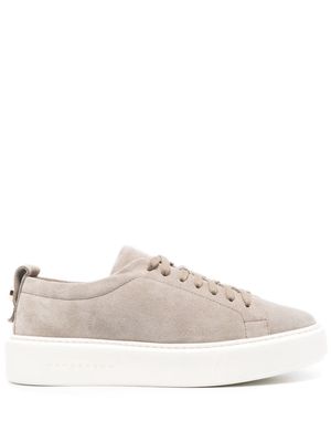 Henderson Baracco Minimal platform-sole sneakers - Grey