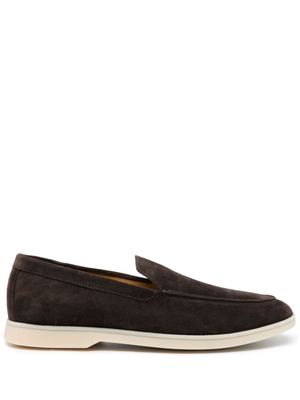 Henderson Baracco Panarea.43 suede loafers - Brown