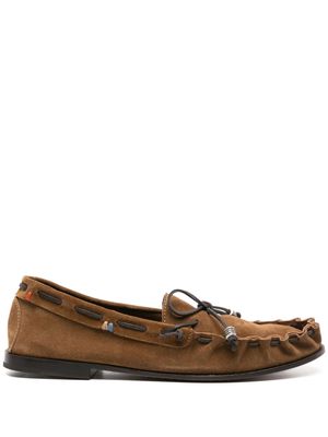 Henderson Baracco Rio 2.0 suede loafers - Brown