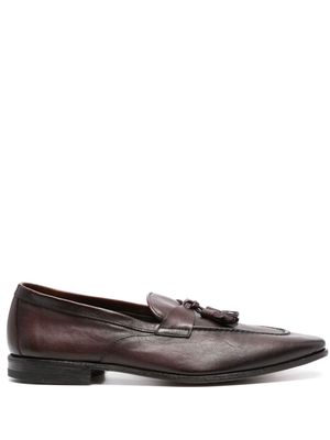 Henderson Baracco tassel-detailed leather loafers - Brown