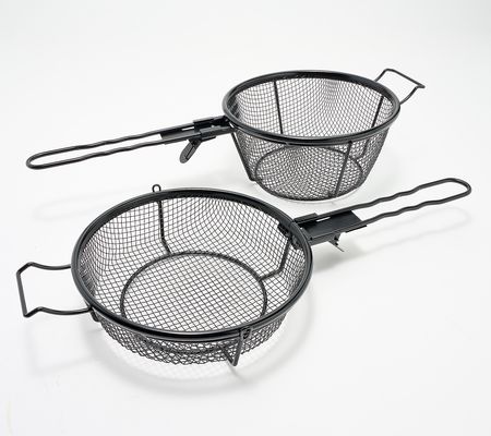 Henning Lee 8" Nonstick Grill Shaker Basket