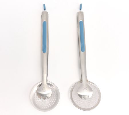 Henning Lee Set of 2 Tong Strainers