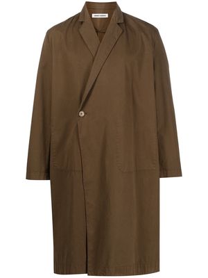 Henrik Vibskov Candle organic cotton coat - Brown