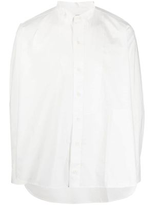 Henrik Vibskov Chow collarless shirt - White