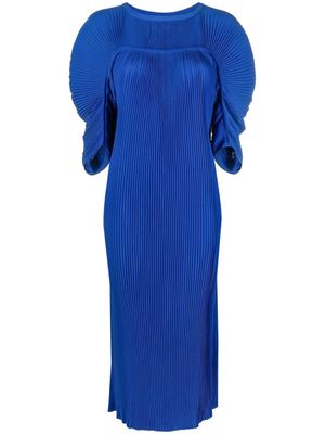 Henrik Vibskov Lupu plissé dress - Blue