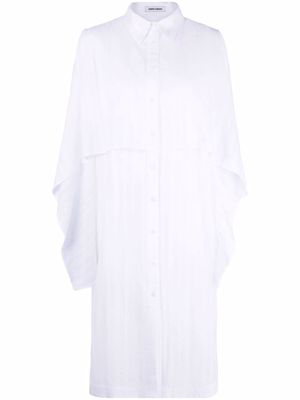 Henrik Vibskov Slip shirt dress - White