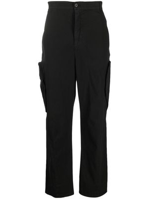 Henrik Vibskov straight-leg cotton cargo trousers - Black
