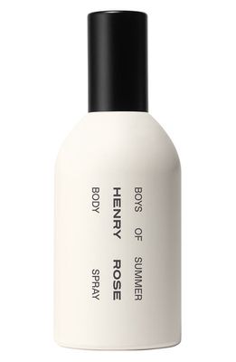 HENRY ROSE Boys of Summer Body Spray 