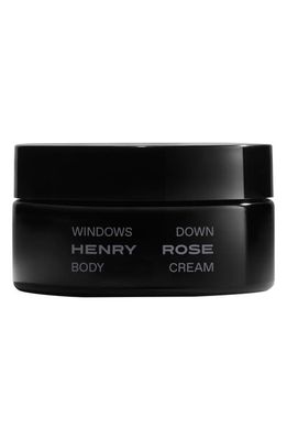HENRY ROSE Windows Down Body Cream