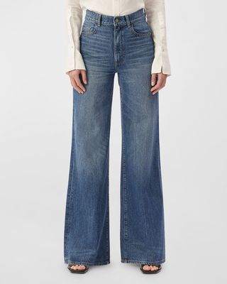 Hepburn High Rise Vintage Wide-Leg Jeans