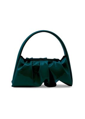 Hera Patent Vegan Leather Top Handle Bag