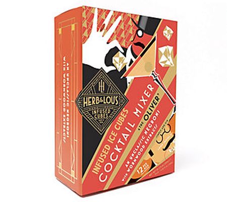 Herb & Lou's 24 Unclassic Negroni Cocktail Mixe r Cubes