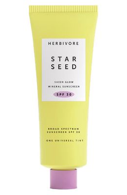 Herbivore Botanicals Star Seed Sheer Glow Mineral Sunscreen SPF 30 in None 