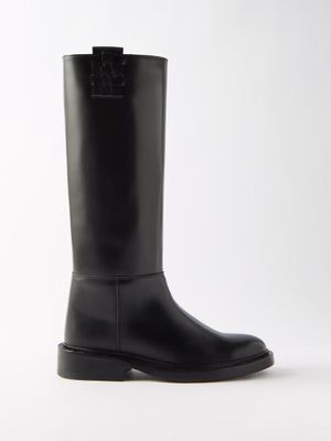 Hereu - Annella Leather Boots - Womens - Black