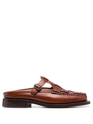 Hereu Bonell leather loafers - Brown
