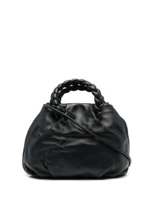 Hereu braided-strap detail tote bag - Black