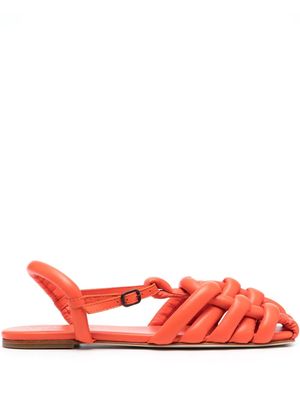 Hereu Clementine braided sandals - Orange