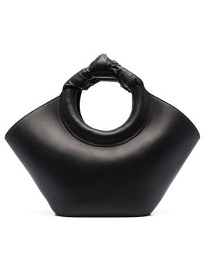 Hereu leather tote bag - Black