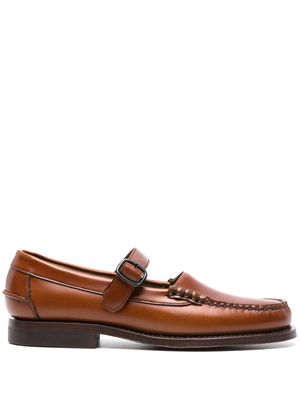 Hereu Mary Jane 30mm leather loafers - Brown