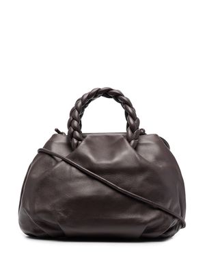 Hereu medium Bombon leather crossbody bag - Brown