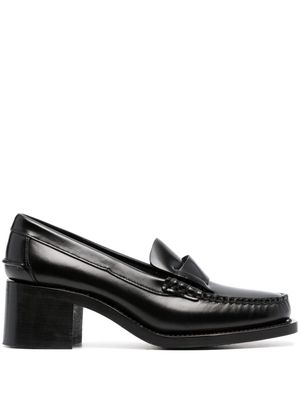 Hereu Sineu 50mm leather loafers - Black