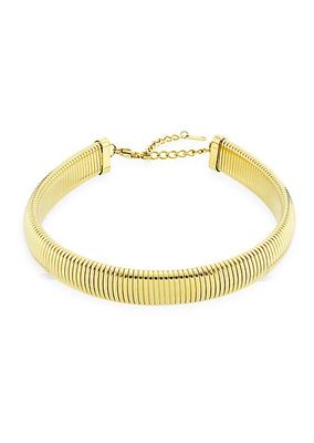 Heritage Serpent 18K Gold-Plated Choker