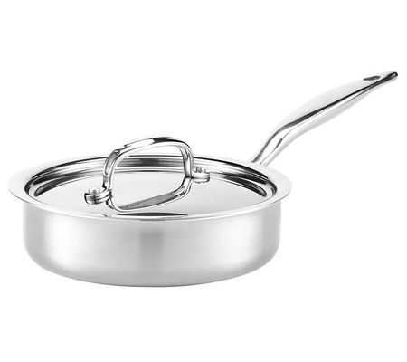 Heritage Steel 1.5 QT Saute Pan with Lid