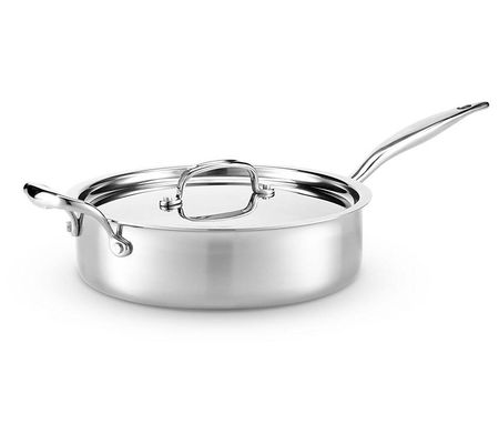 Heritage Steel 4 QT Saute Pan with Lid