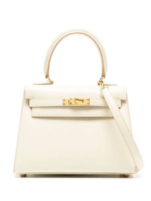 Hermès 1993 pre-owned Kelly Séllier 20 two-way bag - White