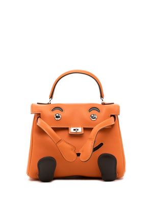 Hermès 2000 pre-owned mini Kelly Doll handbag - Orange