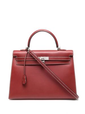 Hermès 2001 pre-owned Kelly Séllier 35 two-way bag - Red