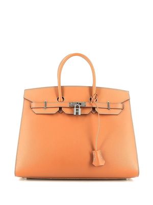 Hermès 2022 pre-owned Birkin 35 handbag - Gold