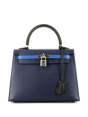 Hermès 2022 pre-owned Kelly 25 handbag - Blue
