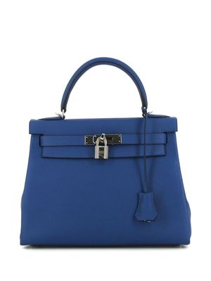 Hermès 2022 pre-owned Kelly 28 handbag - Blue