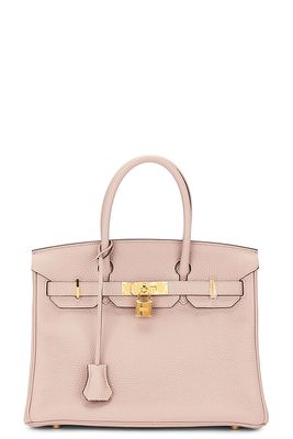 Hermes Clemence Birkin 30 Handbag in Beige