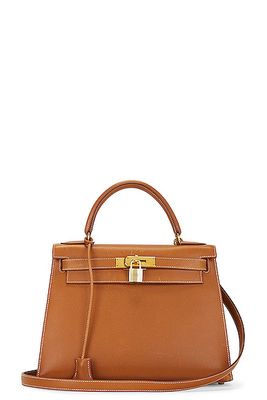 Hermes Kelly Handbag in Brown