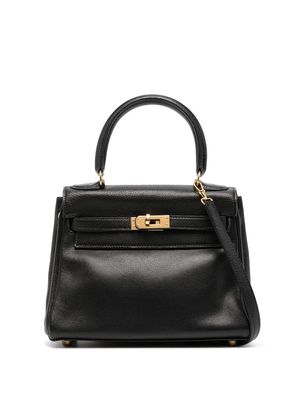 Hermès Pre-Owned 1990 pre-owned mini Kelly two-way bag - Black