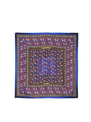 Hermès Pre-Owned 1990s Chasse En Inde silk scarf - Multicolour
