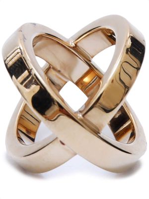 Hermès Pre-Owned 2000s pre-owned Cosmos scarf ring - Gold