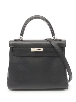 Hermès Pre-Owned 2009 pre-owned Kelly 25 Sellier two-way handbag - Black