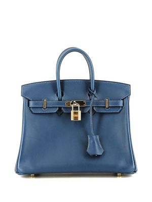 Hermès Pre-Owned 2020 pre-owned Birkin 25 handbag - Blue