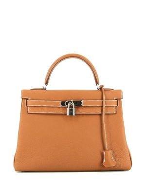 Hermès Pre-Owned 2020 pre-owned Kelly 32 2way bag - Brown
