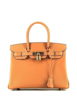 Hermès Pre-Owned 2022 pre-owned Birkin 30 bag - Orange